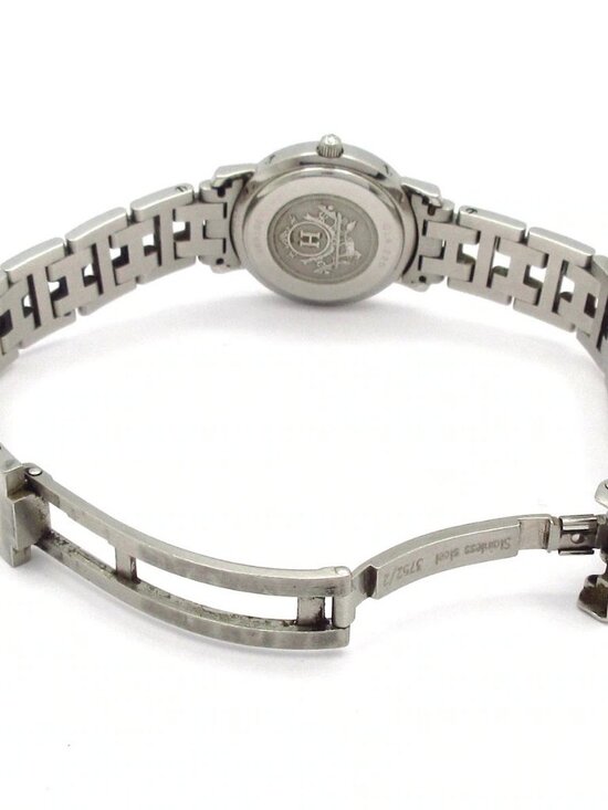 HERMES Clipper CL4.220 1****** Silver Gold Women\'s Wrist Watch main image 8